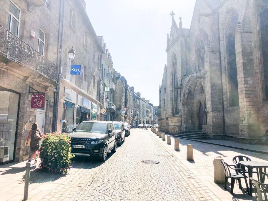 New: Calme Et Elegance *Face A La Gare*_Centrale Guingamp Esterno foto